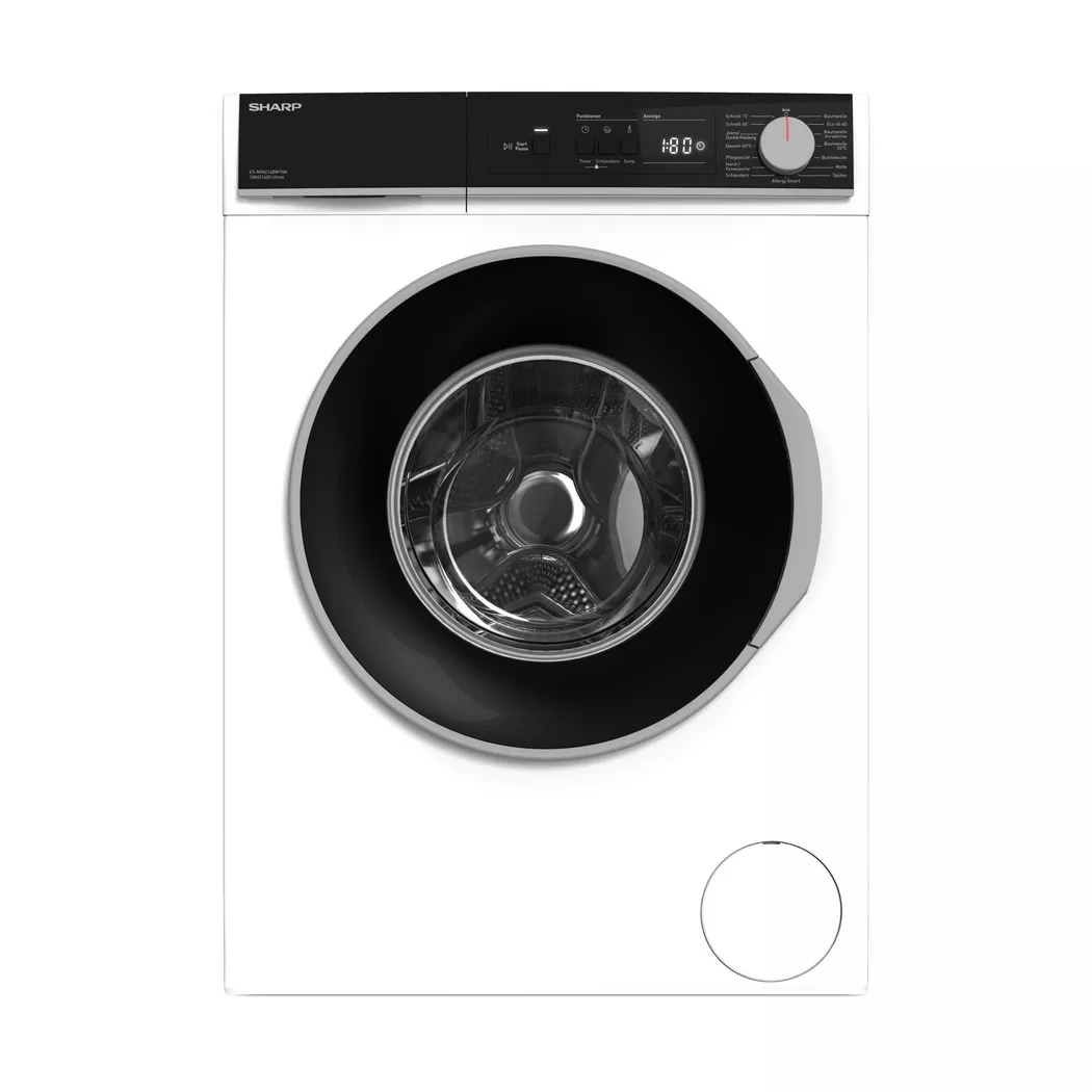 Sharp ES-NFA014BW1NA-CH washing machine Front-load 10 kg 1400 RPM White
