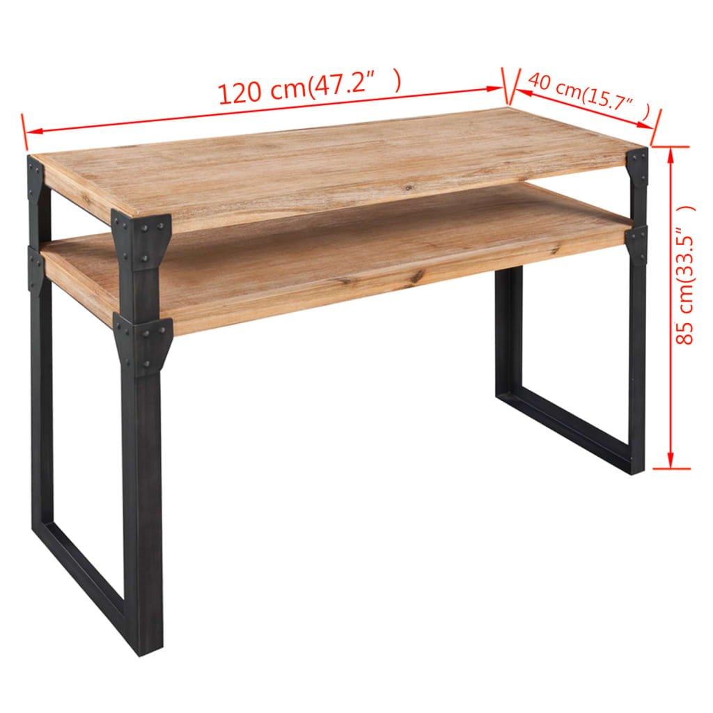 VidaXL Table console bois  