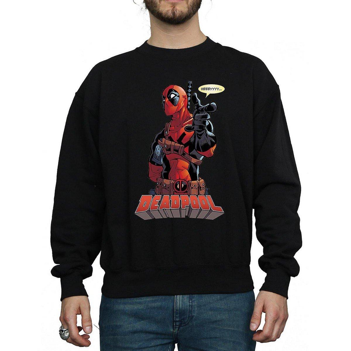 Image of Hey You Sweatshirt Herren Schwarz 3XL