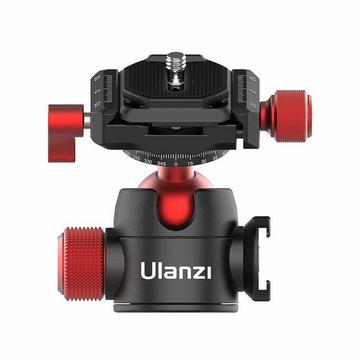 Ulanzi U-70 tête de trépieds Noir, Rouge Balle