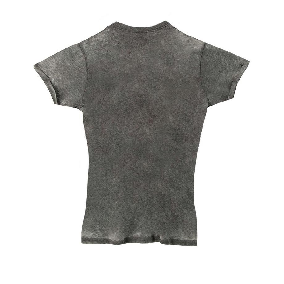 Queen T-Shirt Burnout avec Motif Union Jack  