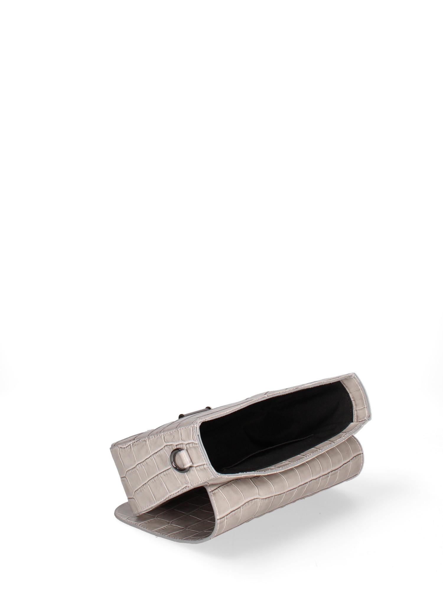 JOHN RICHMOND Borsa a tracolla con stampa coccodrillo  