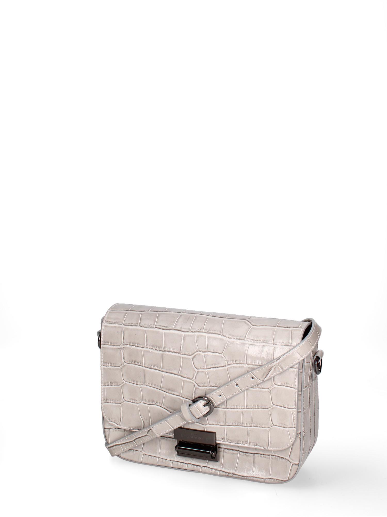 JOHN RICHMOND Borsa a tracolla con stampa coccodrillo  