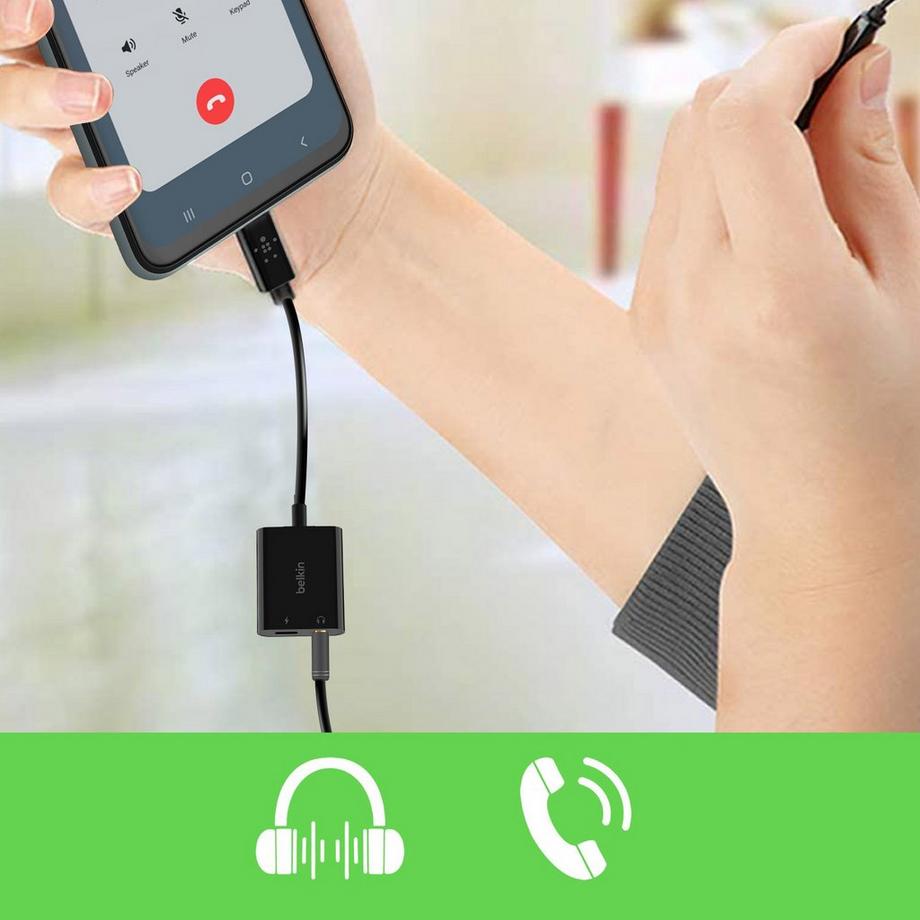 belkin  Belkin 3.5mm Klinken / USB-C Adapter 