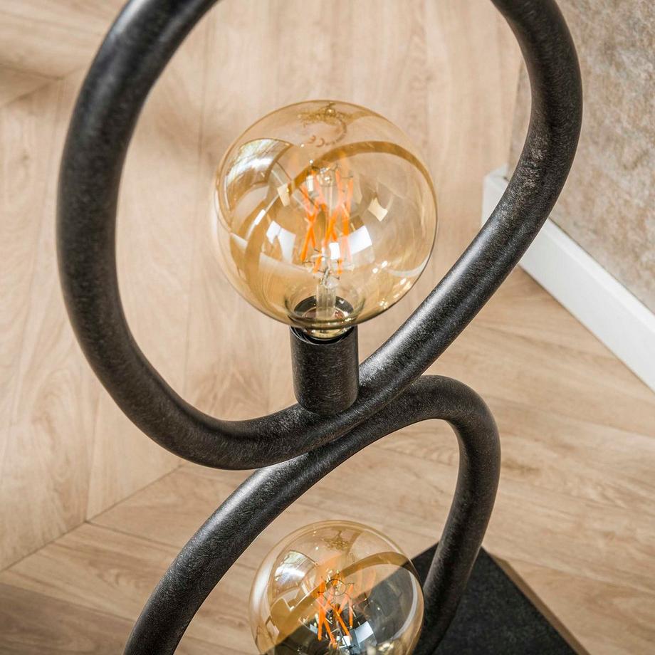 mutoni industrial Lampadaire Pebble 4 ampoules  