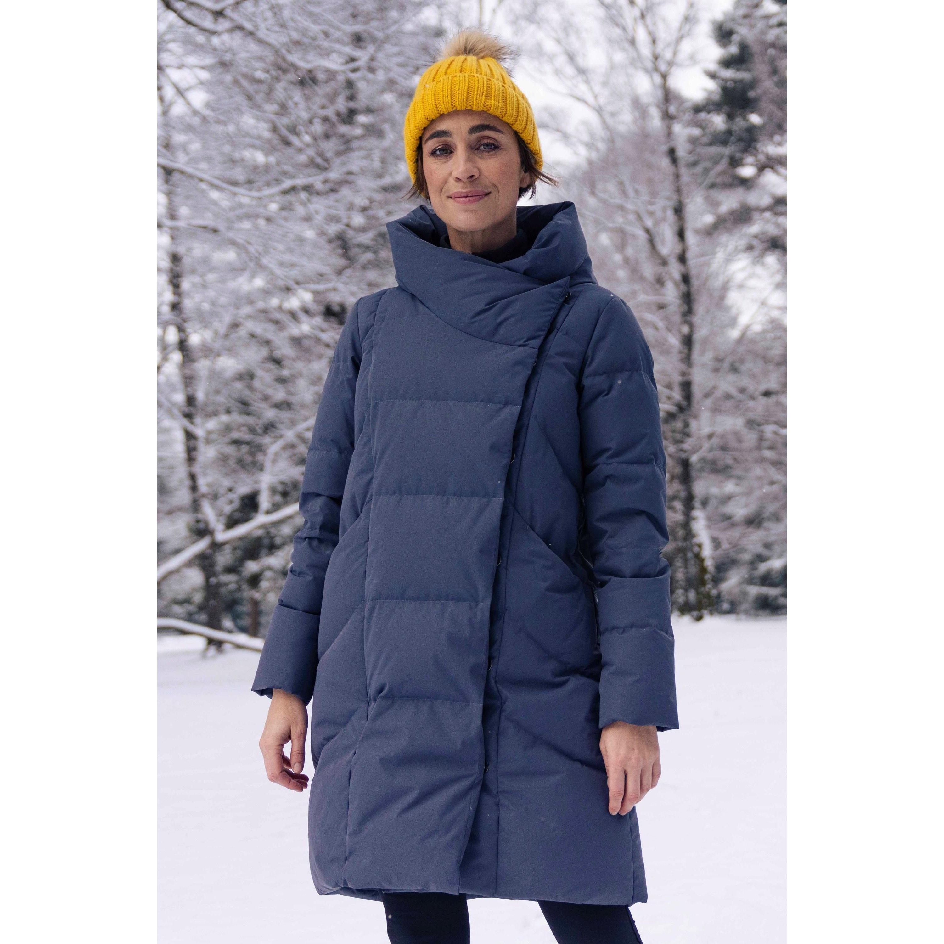 Image of Cosy Extreme Ii Daunenjacke Wickel Damen Grau 44