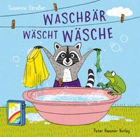 Waschbär wäscht Wäsche Straßer, Susanne Couverture rigide 