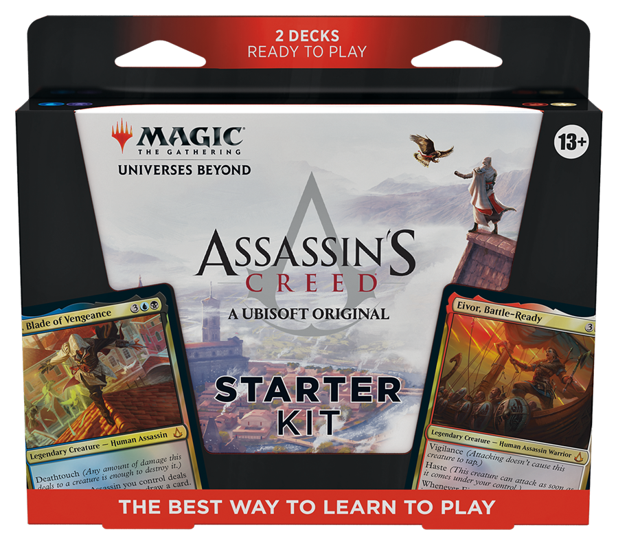 Wizards of the Coast  Trading Cards - Starter Kit - Jenseits des Multiversums - Magic The Gathering - Assassin's Creed - Starter Kit 