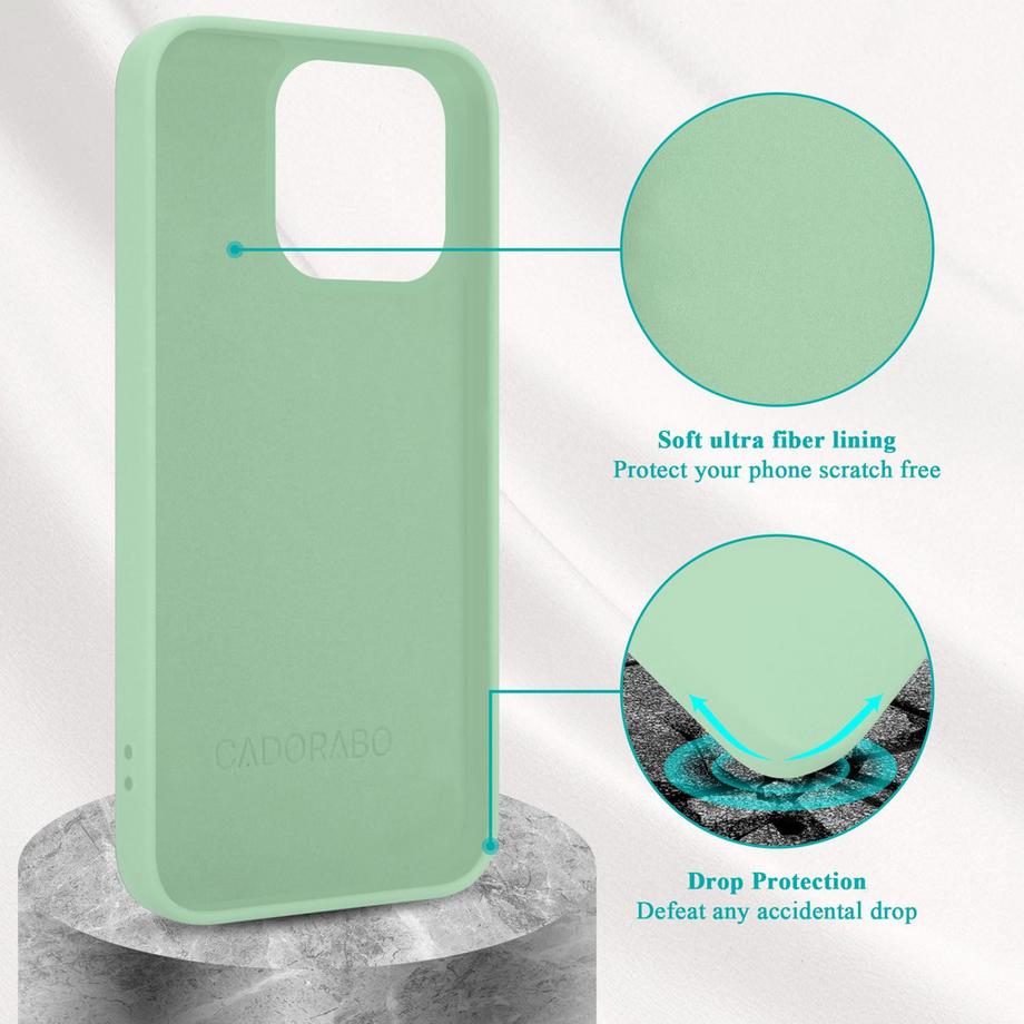 Cadorabo  Hülle für Apple iPhone 14 PRO TPU Silikon Liquid 