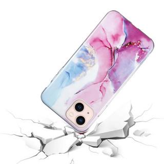 Cover-Discount  iPhone 14 Plus - Custodia in gomma Pink Marble 