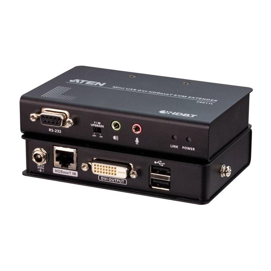 ATEN  Extender KVM Mini USB DVI HDBaseT™ (1920 x 1200 a 100 m) 