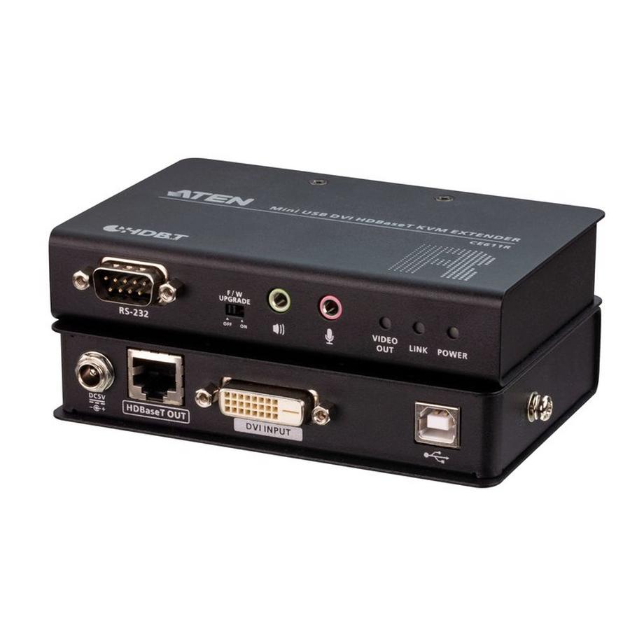 ATEN  Extender KVM Mini USB DVI HDBaseT™ (1920 x 1200 a 100 m) 