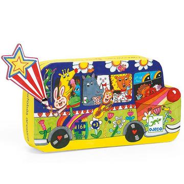 Puzzle Regenbogenbus (16Teile)