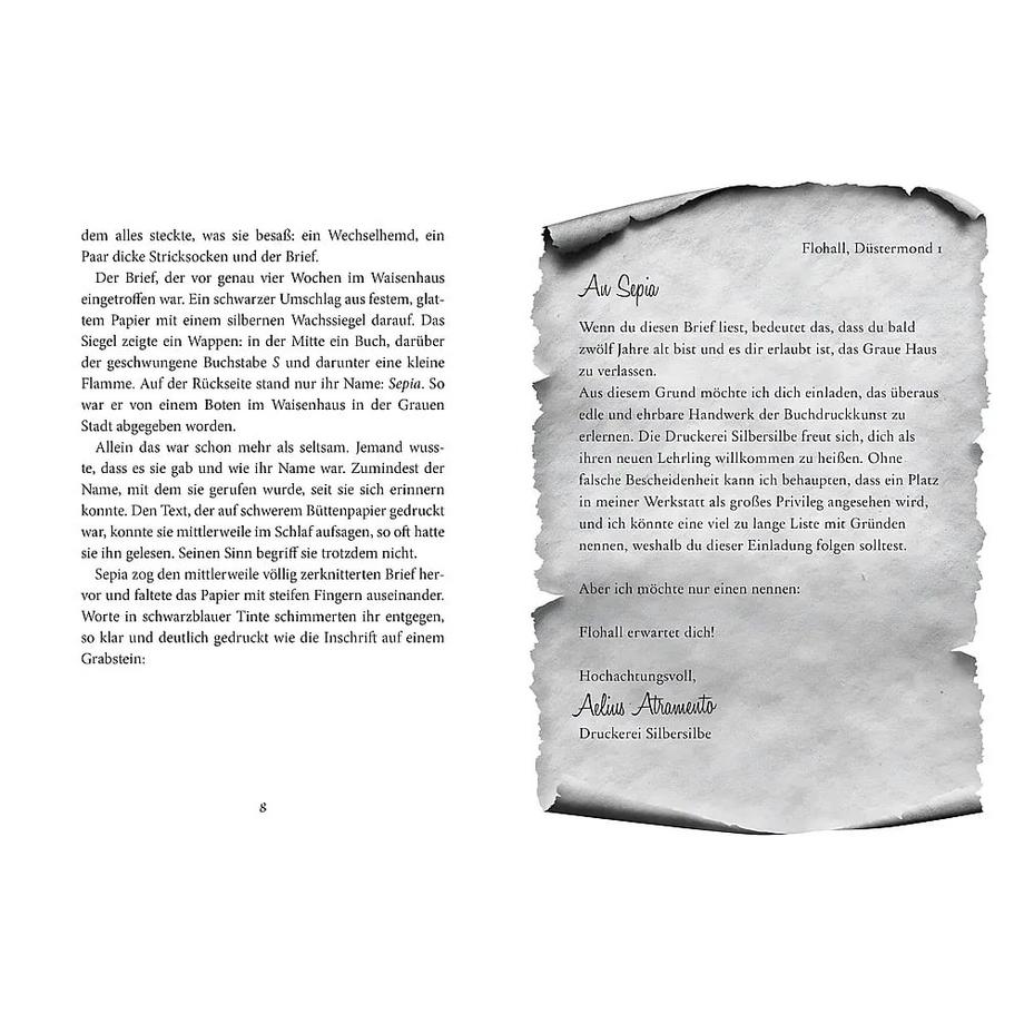 Sepia 1: Sepia und das Erwachen der Tintenmagie Bell, Theresa; Schöffmann-Davidov, Eva (Illustrationen) Couverture rigide 