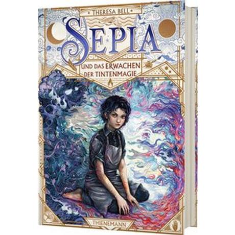 Sepia 1: Sepia und das Erwachen der Tintenmagie Bell, Theresa; Schöffmann-Davidov, Eva (Illustrationen) Gebundene Ausgabe 