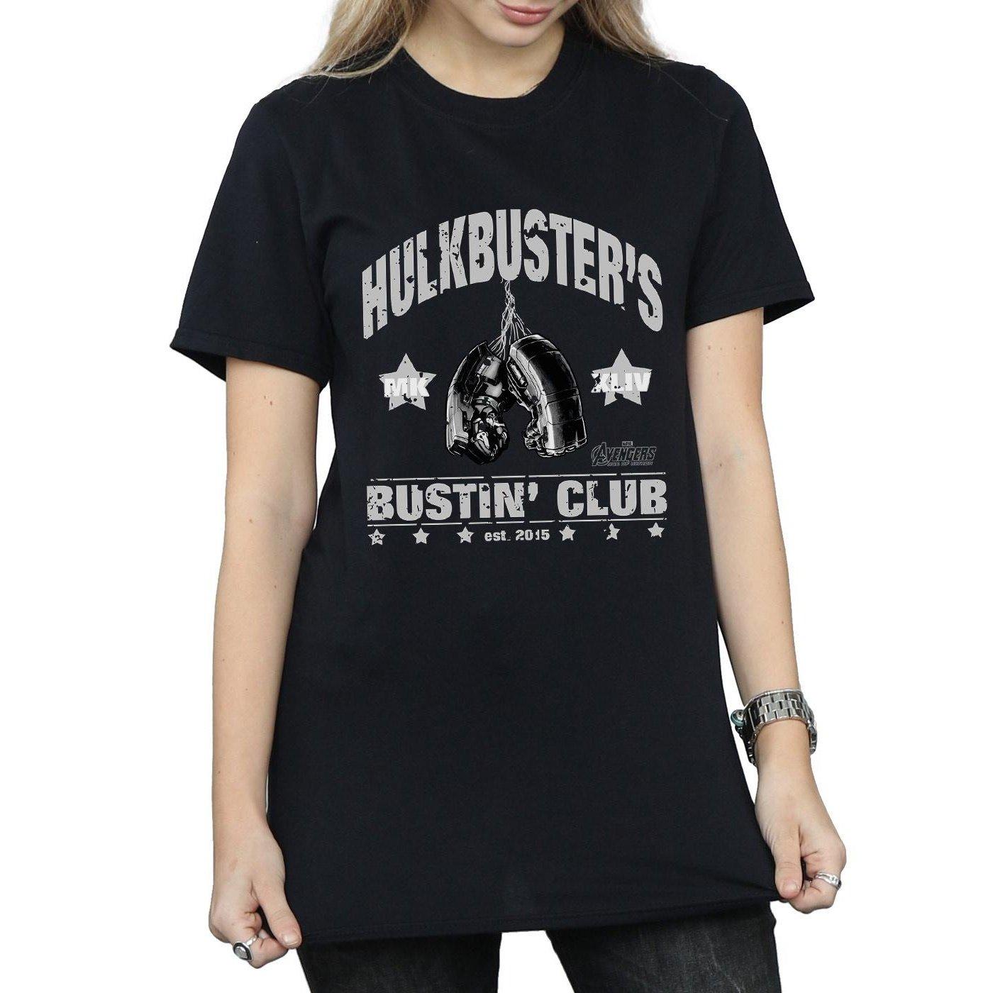 MARVEL  Tshirt HULKBUSTER'S BUSTIN' CLUB 