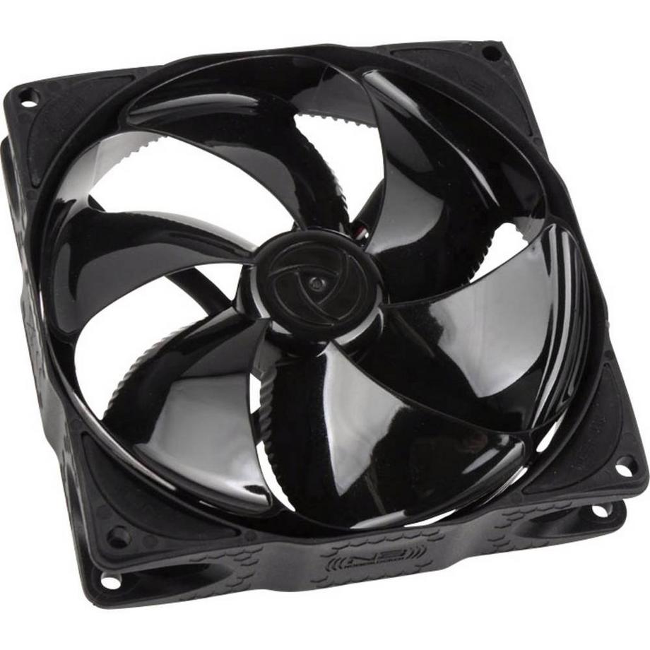 NOISEBLOCKER  NB-eLoop B12-PS Black Edition Ventola per PC case Nero (L x A x P) 120 x 120 x 25 mm 