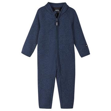 Kleinkinder Fleeceoverall Tahti Jeans blue