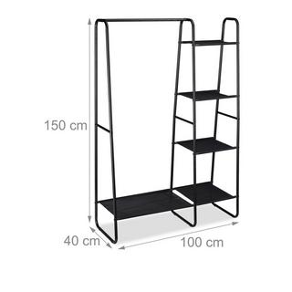 B2X Kleiderbügel mit Regalen  