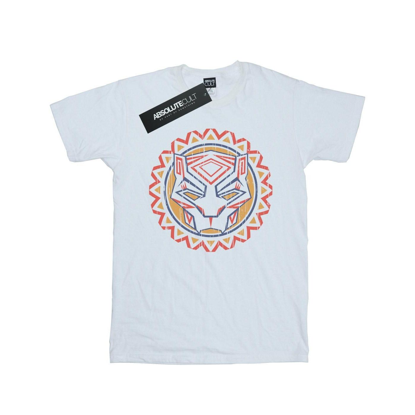 Image of Black Panther Tribal Panther Icon Tshirt Unisex Weiss 152-158