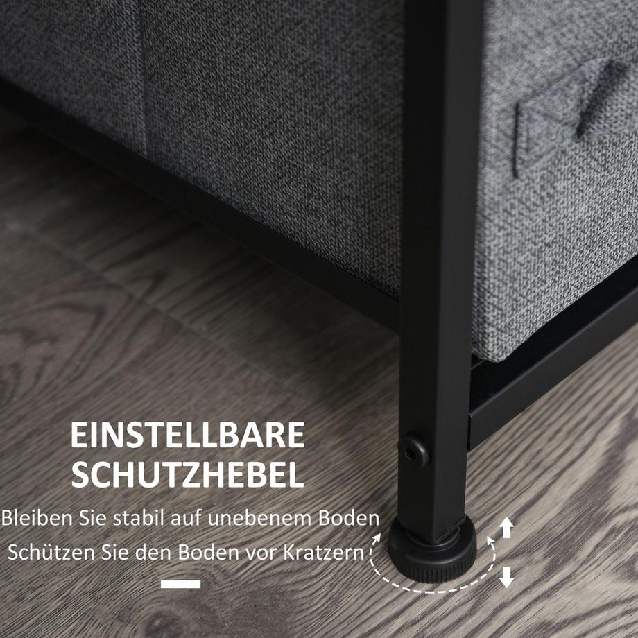 HOMCOM Schubladenschrank  