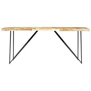 VidaXL Table de salle à manger bois  