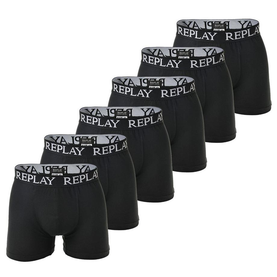 REPLAY Figurbetonte Boxershorts 6er Pack  