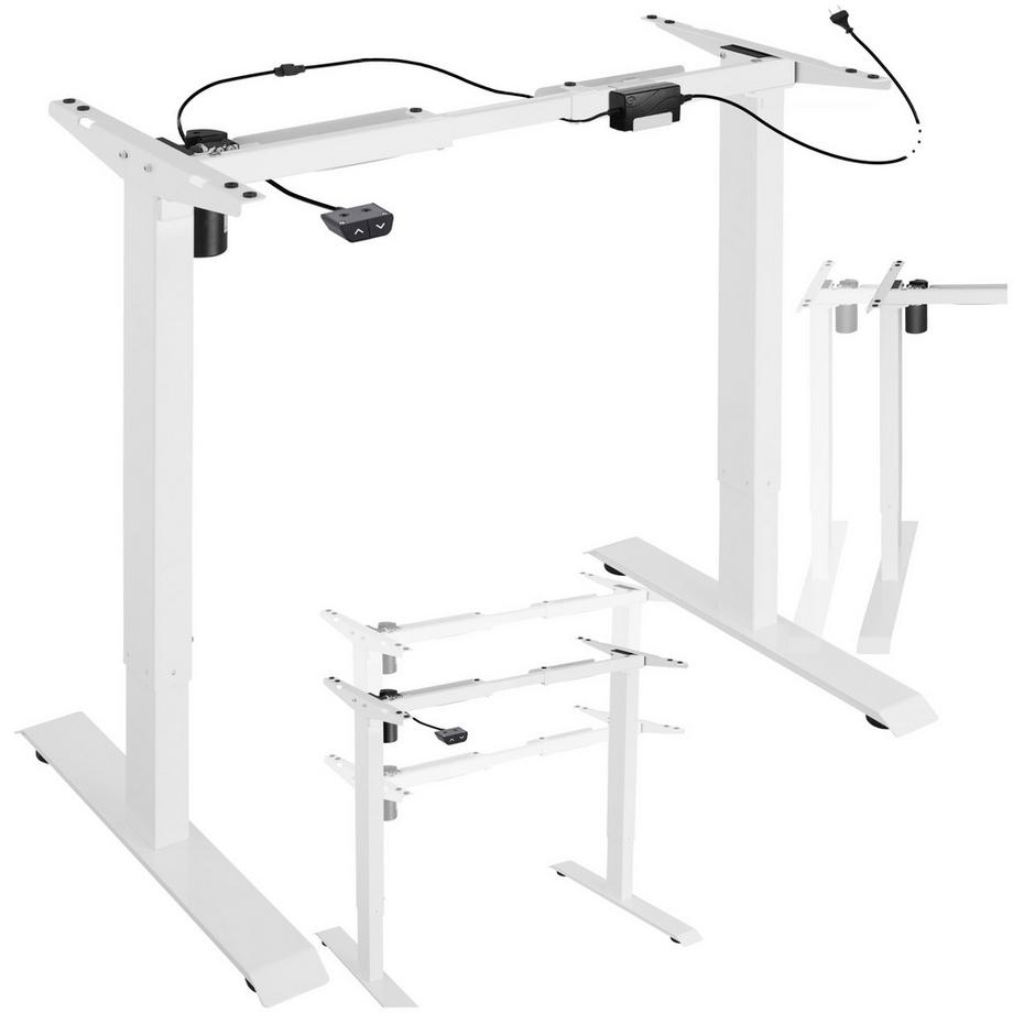 Tectake Tischgestell elektrisch höhenverstellbar  
