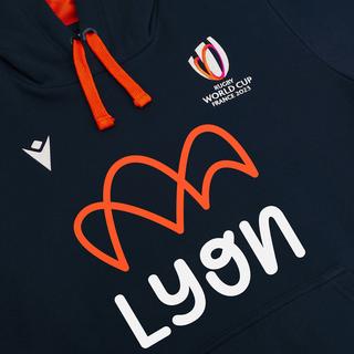 macron  sweatshirt à capuche rwc france 2023 lyon 