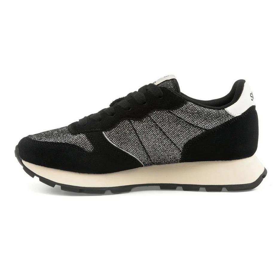 SUN 68 Ally Glitter Textile Sneakers  