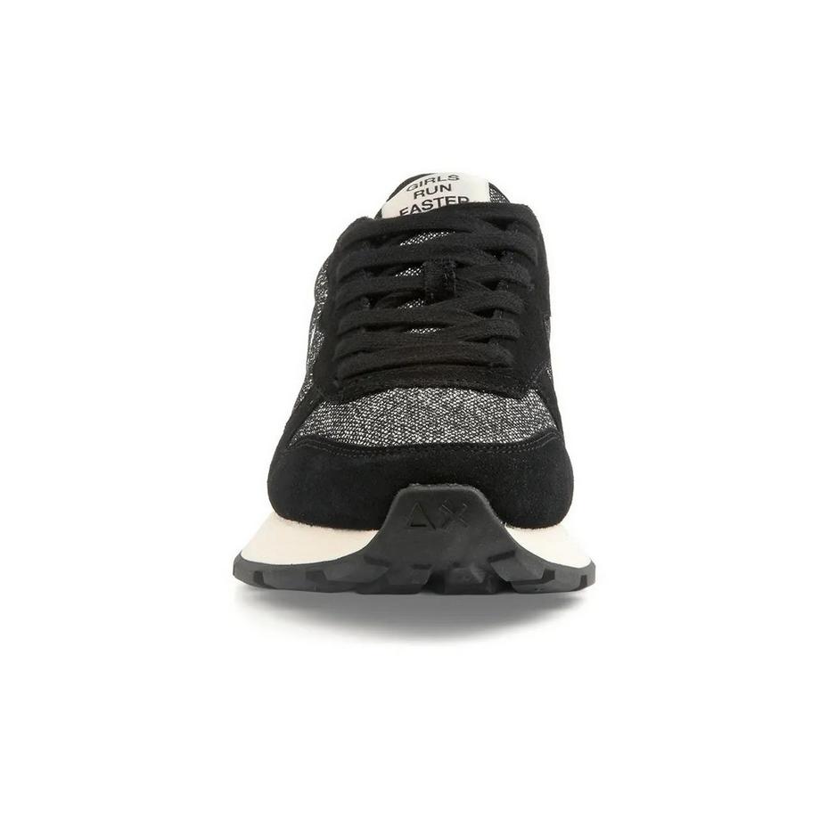 SUN 68 Ally Glitter Textile Sneakers  