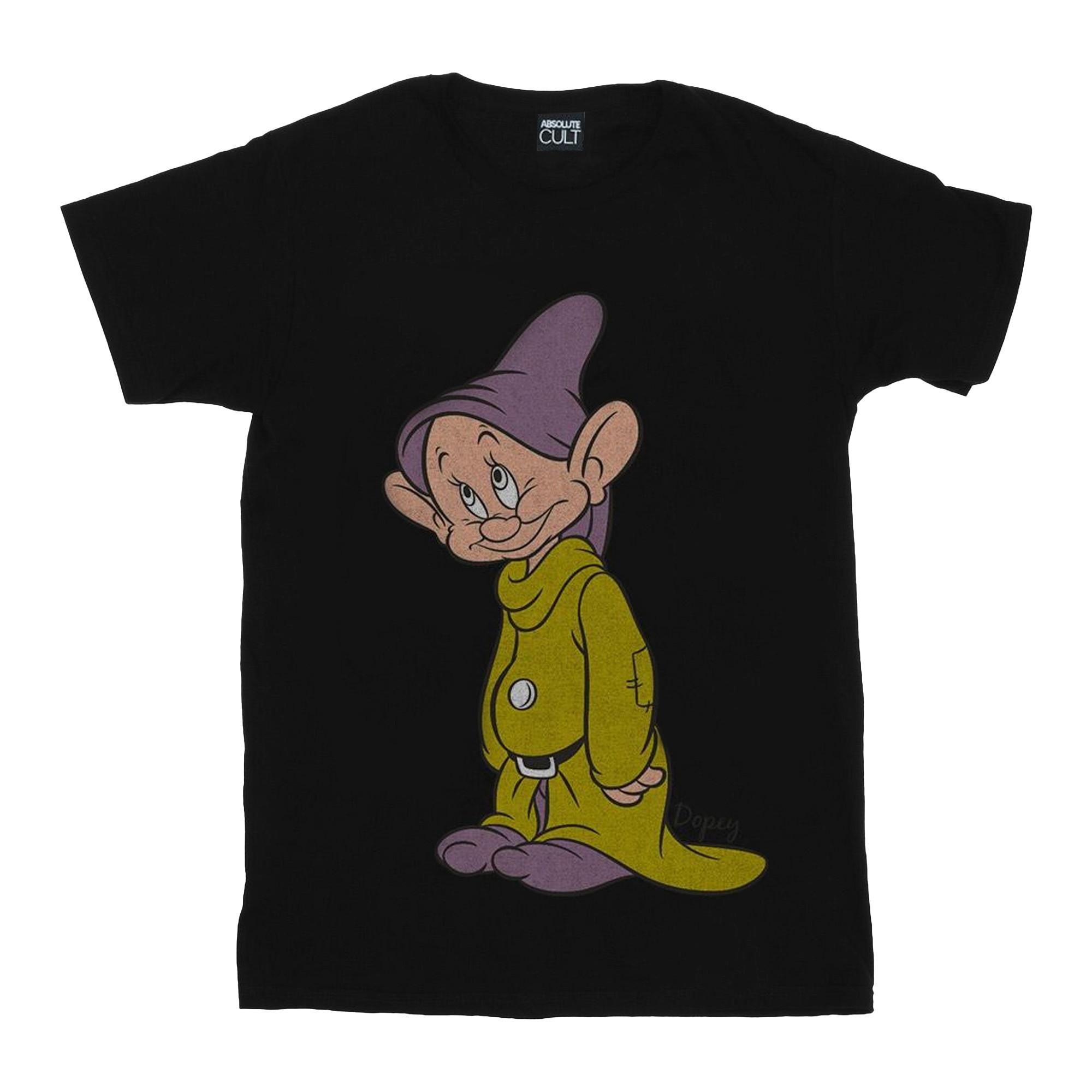 Image of Classic Dopey Tshirt Unisex Schwarz 152-158