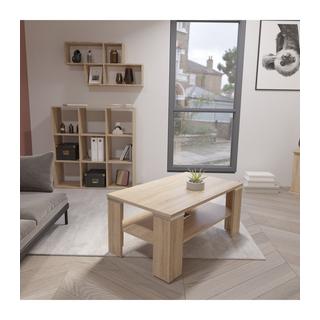 Calicosy Table Basse 1 Étagère H46 cm - Bastia  