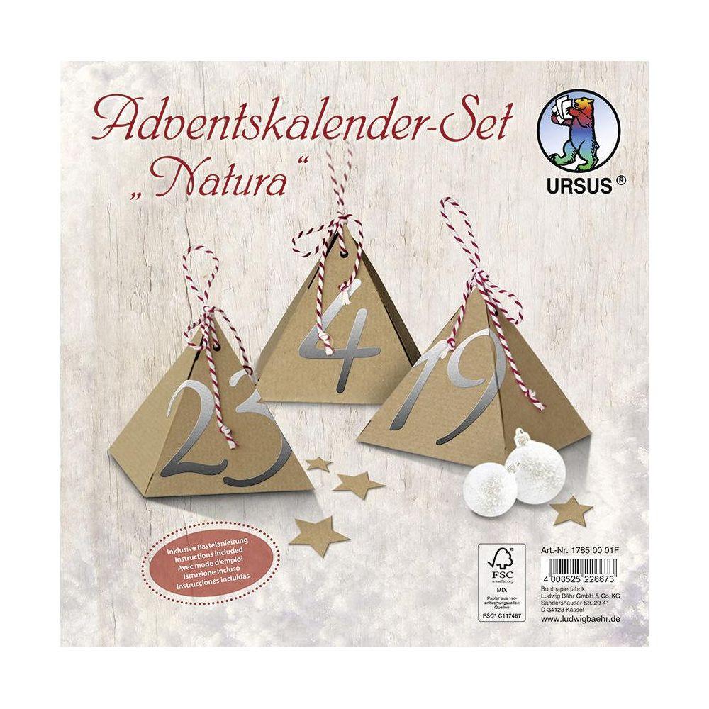 Ursus adventskalender set natura  