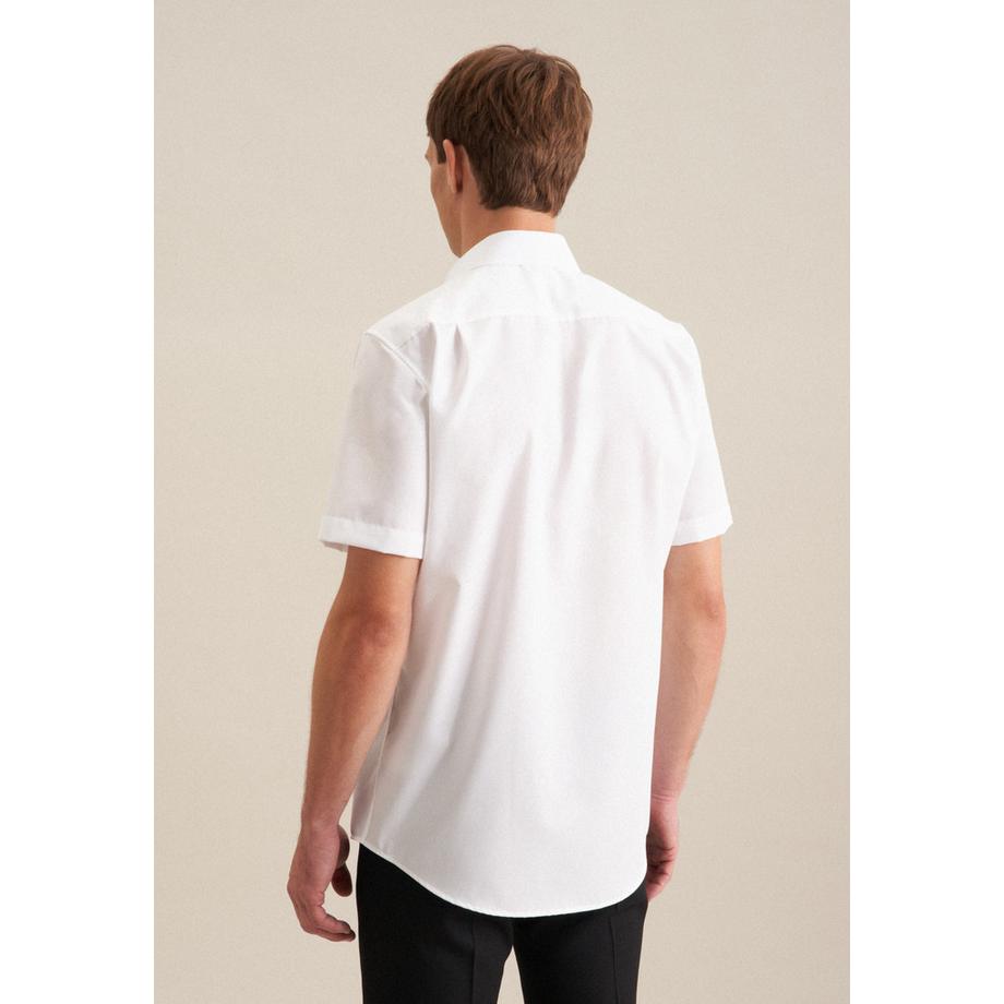 Seidensticker Chemise Business Regular Fit Manche courte Uni  