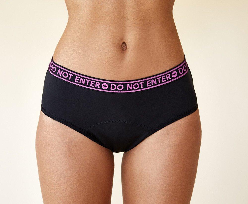 Sisters Republic  Culotte menstruelle classique et unique "Do not Enter"  Medium 