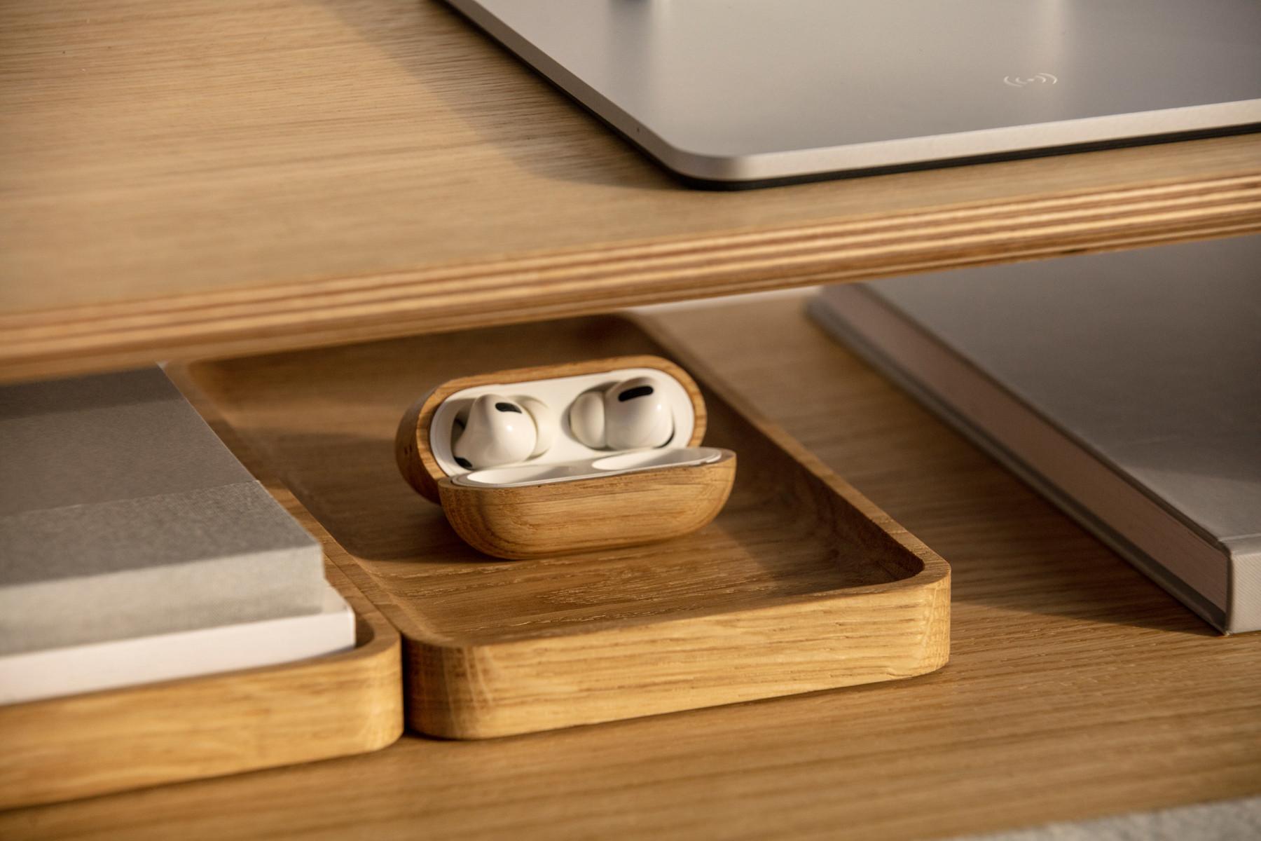 Oakywood Catchall Tray - Plateau en bois - Organiseur de bureau  