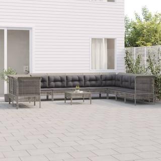 VidaXL Garten lounge set poly-rattan  