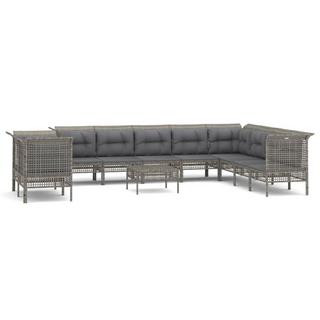 VidaXL Garten lounge set poly-rattan  