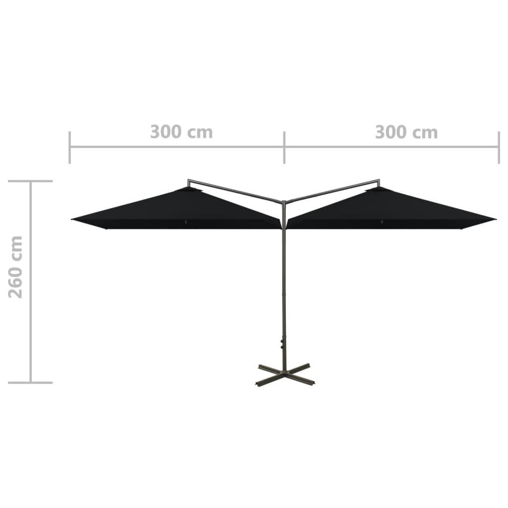 VidaXL Parasol de jardin  