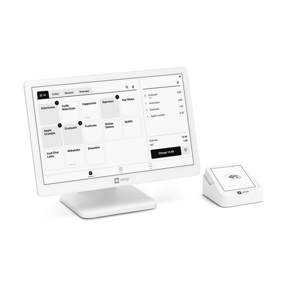 SumUp  Kassensystem Lite + Solo Kartenterminal & Ladestation 