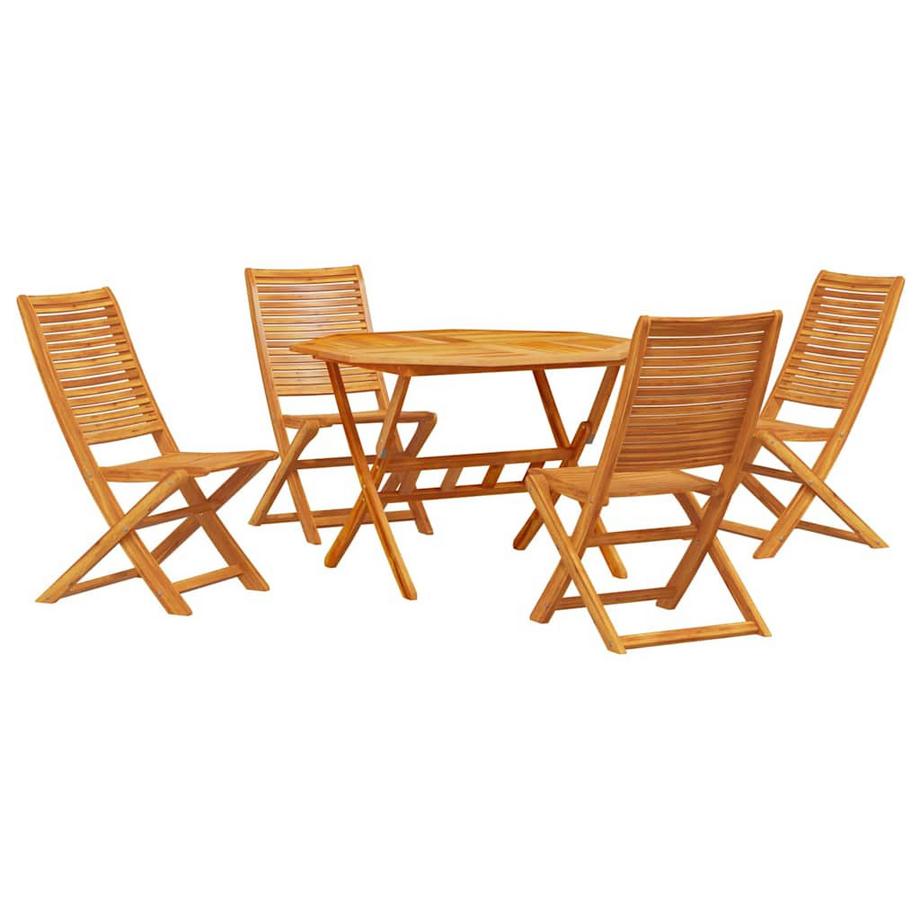 Set da Pranzo per Giardino Legno massello di acacia