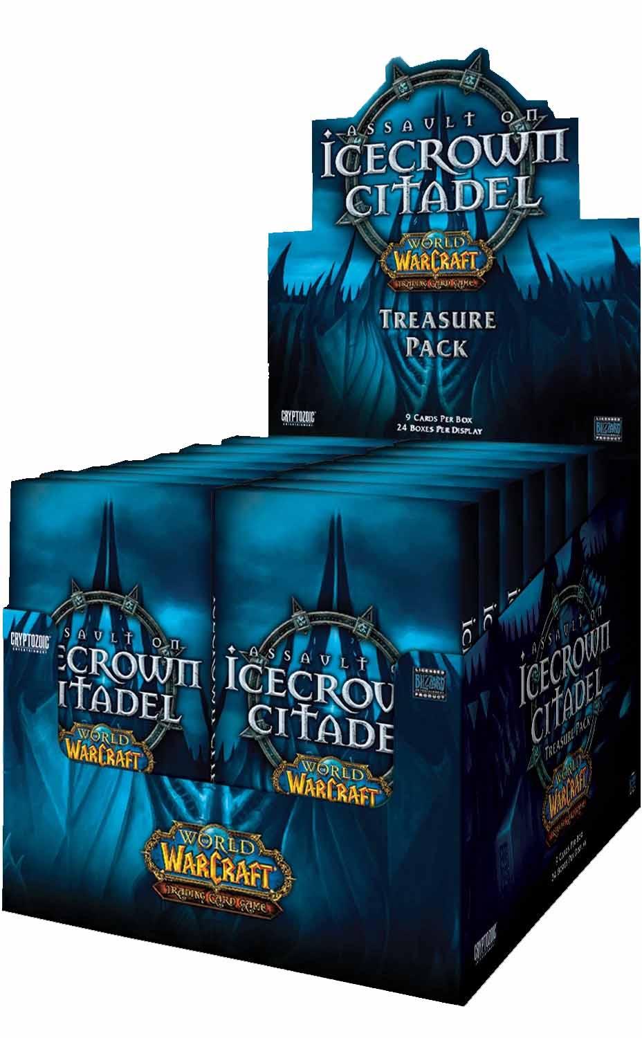 BLIZZARD ENTERTAINMENT  Assault on Icecrown Citadel World of Warcraft TCG Treasure Pack 