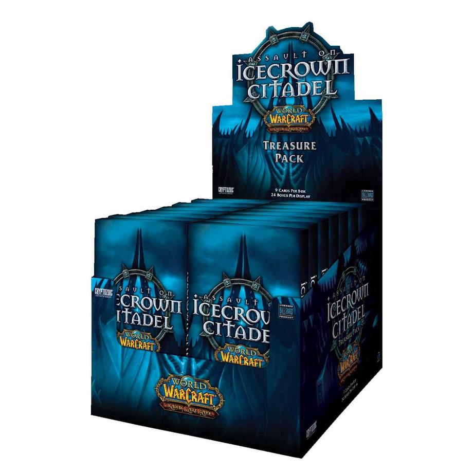 BLIZZARD ENTERTAINMENT  Assault on Icecrown Citadel World of Warcraft TCG Treasure Pack 