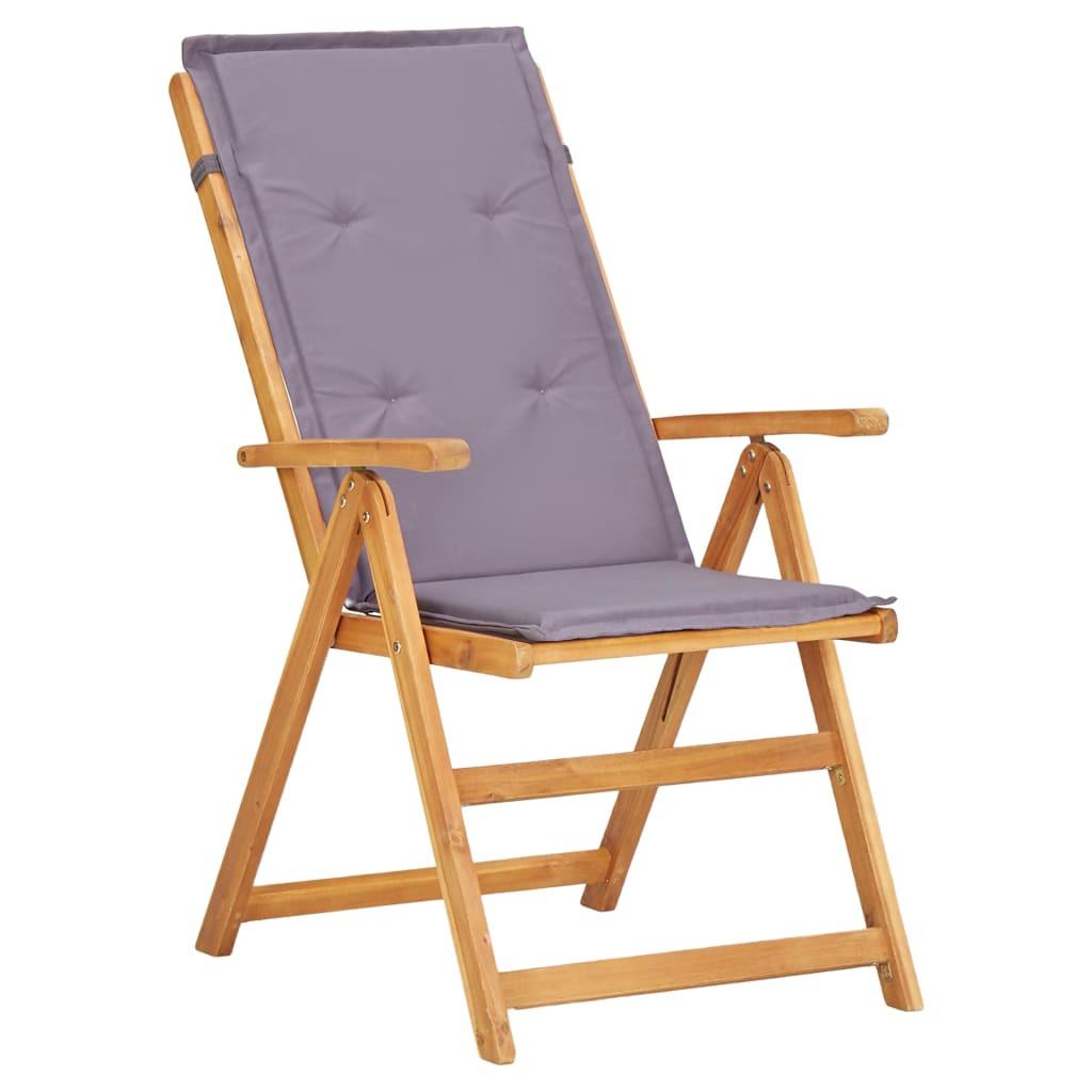 VidaXL Chaise de jardin bois  