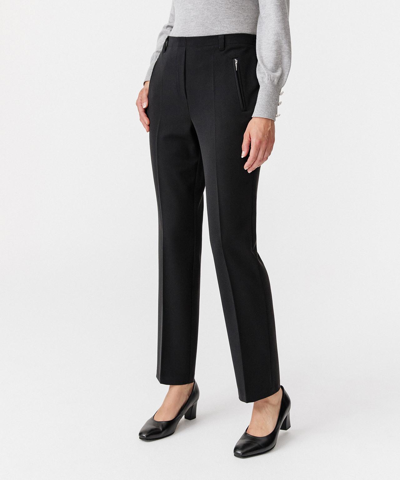 Image of Gerade Hose. Damen Schwarz 44