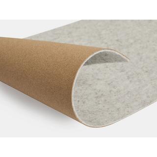 Oakywood Felt&Cork Desk Mat -Schreibtischunterlage aus Wollfilz Large, 90x30x0,3cm, 240g  