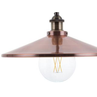 Beliani Lampe suspension en Métal Moderne PELLY  