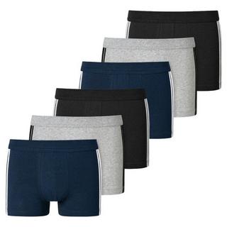 Schiesser 6 Pack 95/5 Stretch Cotone organico Shorts  