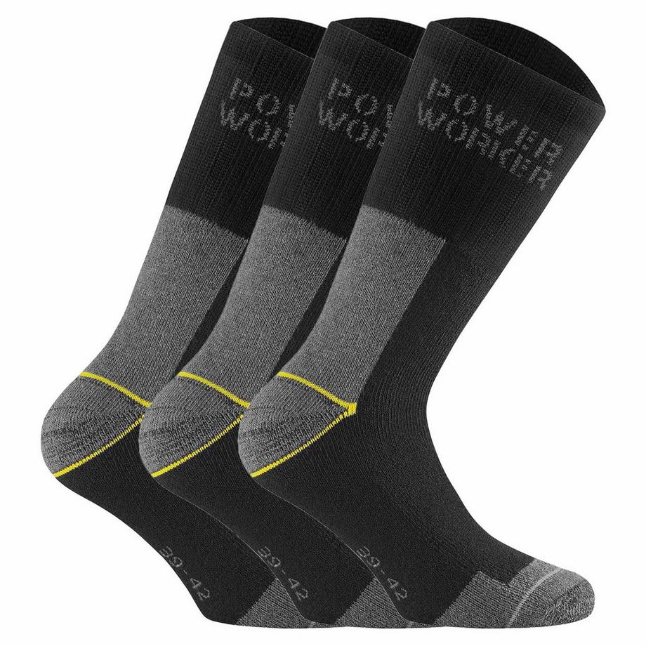 Socken  3er Pack Bequem sitzend-Power Worker Wilmax 3er Pack
